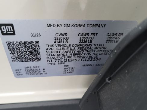 New 2026 Chevrolet Trax RS image 21