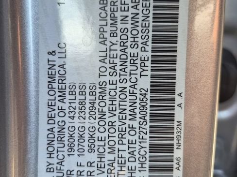 Used 2025 Honda Accord LX image 8