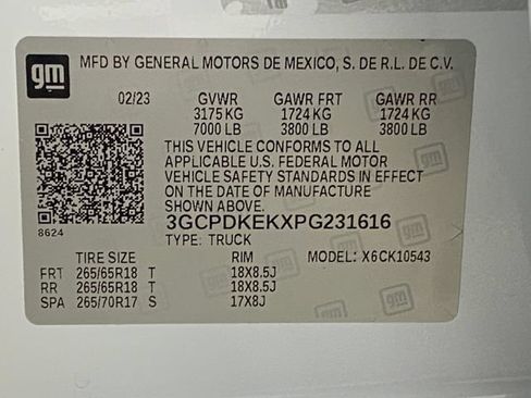 Certified 2023 Chevrolet Silverado 1500 LT AWD/4WD image 32