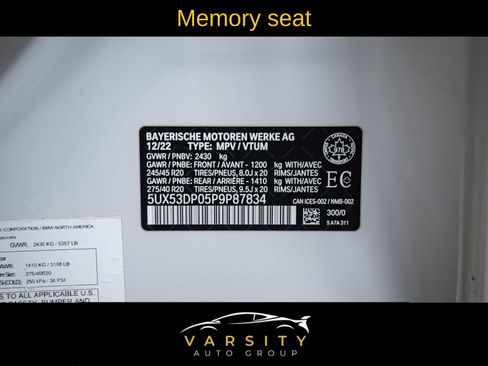 Used 2023 BMW X3 xDrive30i image 22