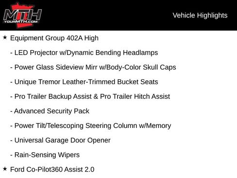 Used 2023 Ford F150 Tremor w/ Equipment Group 402A High AWD/4WD image 10