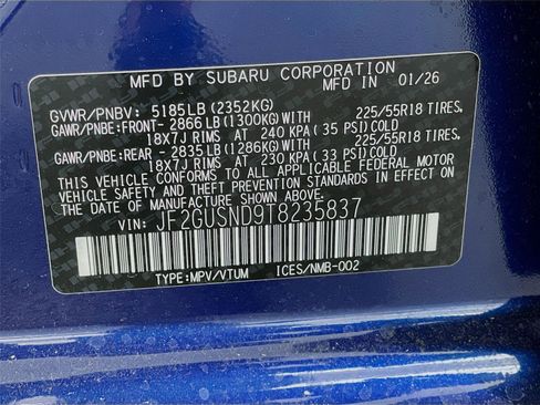 New 2026 Subaru Crosstrek 2.5i Limited image 21