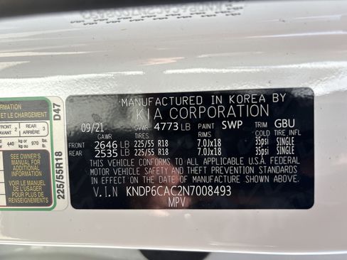 Used 2022 Kia Sportage Nightfall Edition image 5