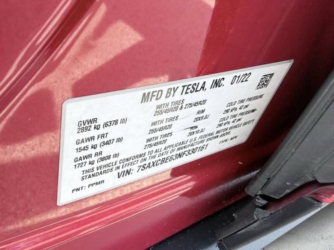 Used 2022 Tesla Model X Plaid AWD/4WD image 37