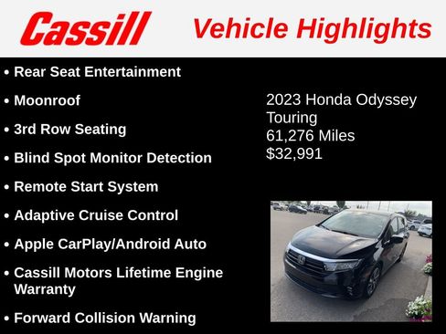 Used 2023 Honda Odyssey Touring image 3