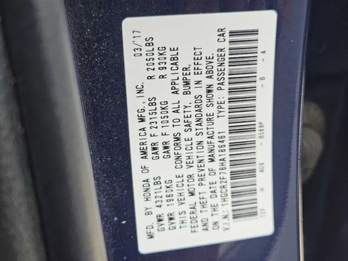 Used 2017 Honda Accord EX image 33