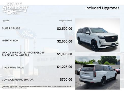 Used 2021 Cadillac Escalade ESV Sport Platinum AWD/4WD image 12