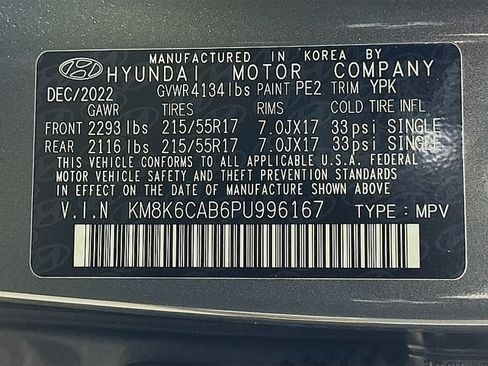 Certified 2023 Hyundai Kona SEL AWD/4WD image 31