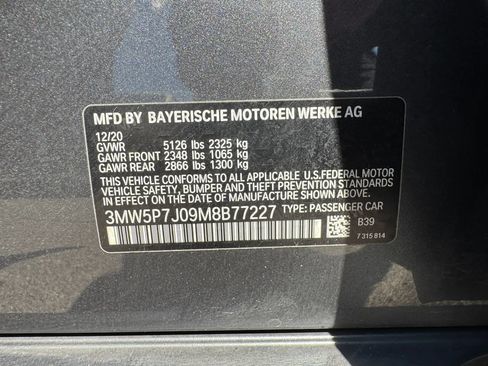 Used 2021 BMW 330e w/ Premium Package RWD image 39