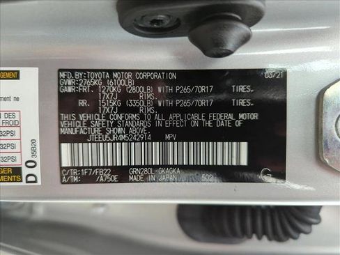 Certified 2021 Toyota 4Runner SR5 RWD image 24