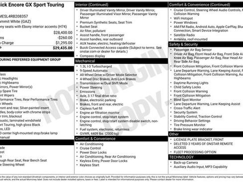 Used 2024 Buick Encore GX Sport Touring image 2