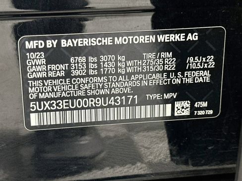 Used 2024 BMW X5 M60i w/ Executive Package AWD/4WD image 33