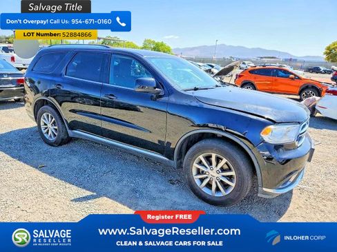 Used 2017 Dodge Durango SXT w/ Quick Order Package 23B RWD image 5