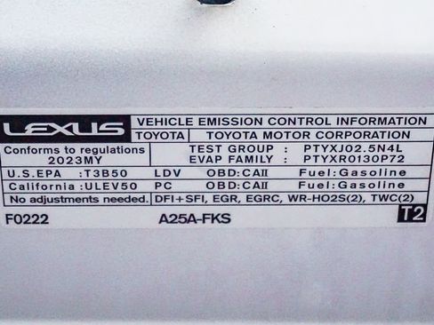 Certified 2023 Lexus ES 250 w/ Premium Package image 32