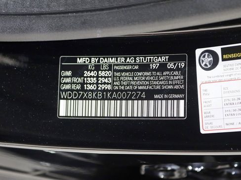 Used 2019 Mercedes-Benz AMG GT 63 S image 50