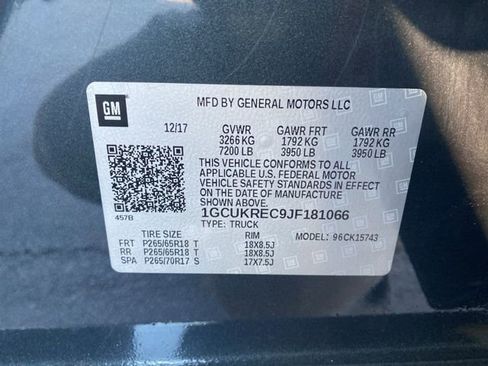 Used 2018 Chevrolet Silverado 1500 LT w/ LT Fleet Convenience Package image 47