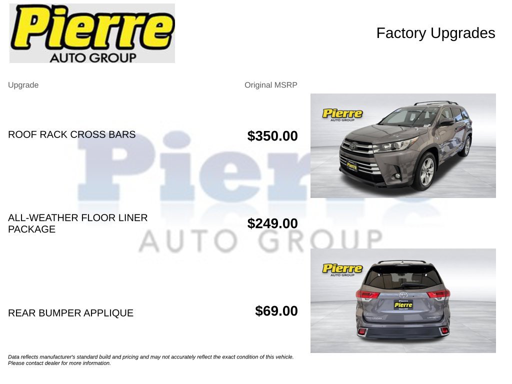 Used 2018 Toyota Highlander Limited AWD/4WD image 14