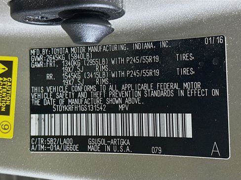 Used 2016 Toyota Highlander Limited Platinum image 12