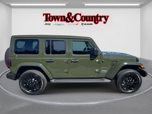 Used 2022 Jeep Wrangler Unlimited Sahara 4xe w/ Safety Group image 4