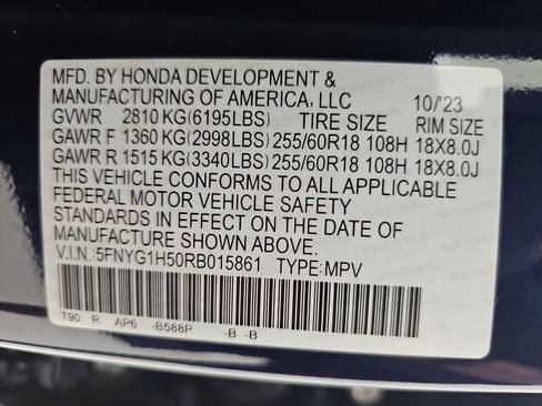 Used 2024 Honda Pilot EX-L image 54