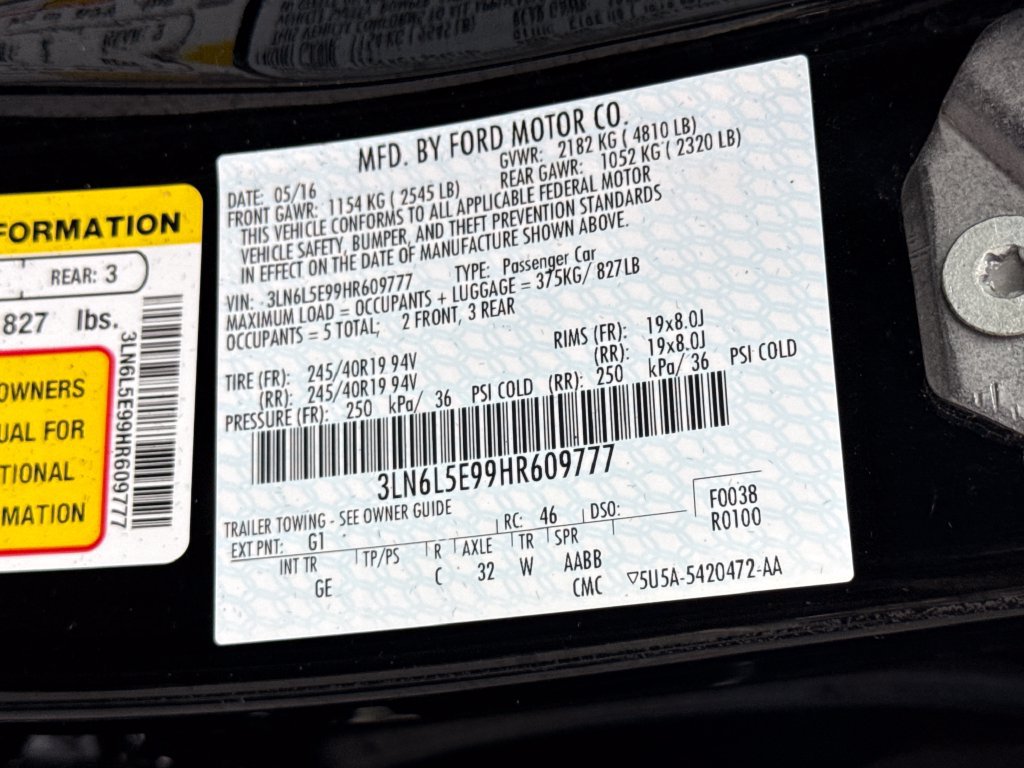 Used 2017 Lincoln MKZ Reserve FWD image 21