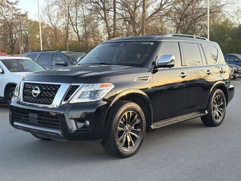 Used 2019 Nissan Armada Platinum w/ Captain's Chairs Package image 12