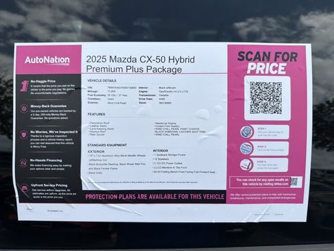 Used 2025 MAZDA CX-50 2.5 Hybrid w/ Premium Plus Pkg AWD/4WD image 19