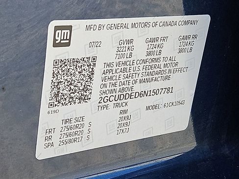 Certified 2022 Chevrolet Silverado 1500 LT AWD/4WD image 26