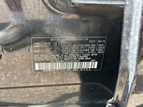 Used 2020 Subaru Ascent Limited AWD/4WD image 33