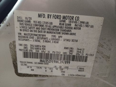 Used 2021 Ford EcoSport S FWD image 33