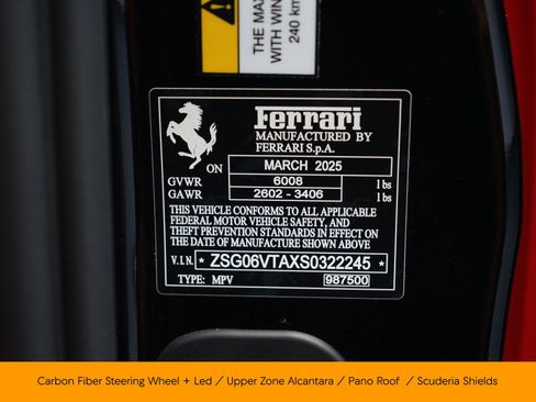 Used 2025 Ferrari Purosangue image 39