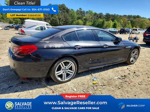 Used 2013 BMW 650i Gran Coupe xDrive AWD/4WD image 4