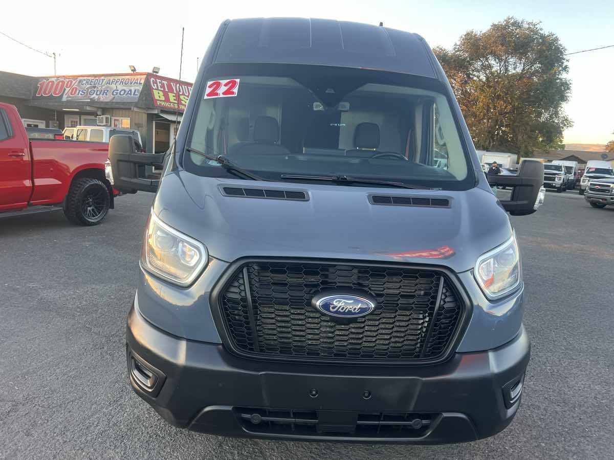 Used 2022 Ford Transit 250 148 High Roof Extended AWD w/ Parcel Delivery Package image 2