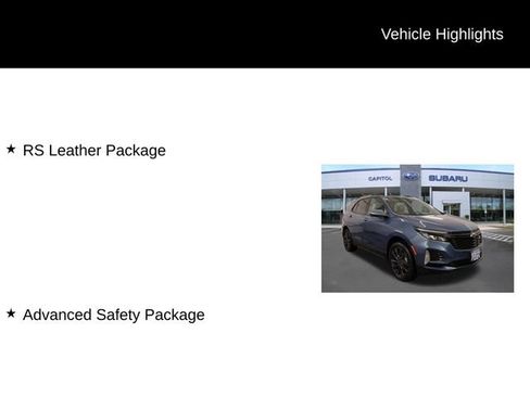 Used 2024 Chevrolet Equinox RS w/ RS Leather Package image 6