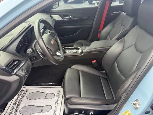 Used 2025 Cadillac CT4 V w/ LPO, ONYX Package RWD image 12