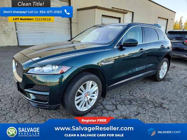 Used 2017 Jaguar F-PACE Prestige AWD/4WD image 1