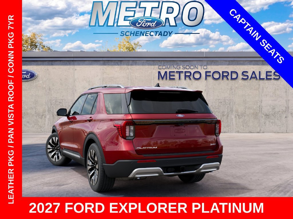 New 2027 Ford Explorer Platinum AWD/4WD image 4