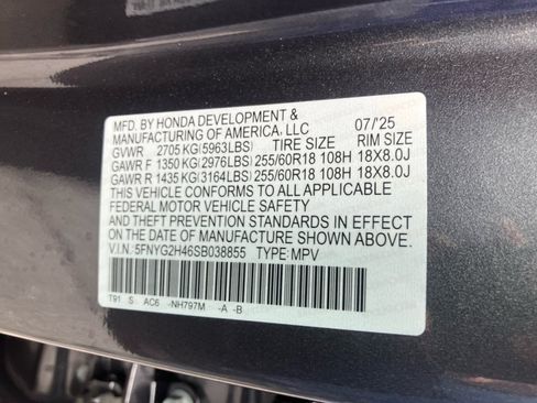 Certified 2025 Honda Pilot EX-L image 39