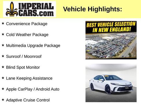 Used 2026 Toyota Camry SE w/ Multimedia Upgrade Package AWD/4WD image 8