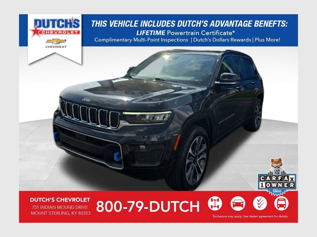 Used 2022 Jeep Grand Cherokee Overland w/ Luxury Tech Group IV AWD/4WD 360° Tour