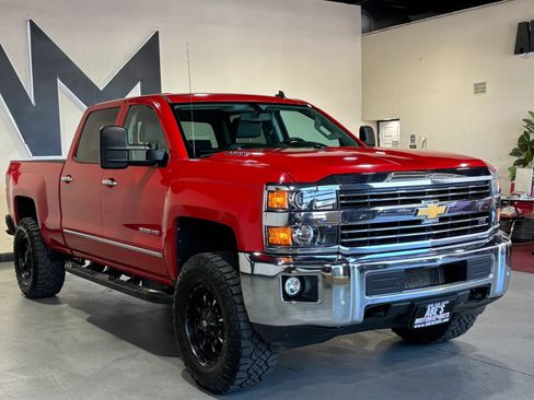 Used 2015 Chevrolet Silverado 3500 LTZ w/ Duramax Plus Package AWD/4WD image 2