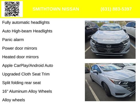 Used 2024 Nissan Versa SV w/ Trunk Package image 6