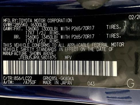 Certified 2020 Toyota 4Runner TRD Off-Road Premium image 46