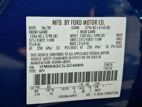 Used 2020 Ford Explorer ST w/ ST Street Pack AWD/4WD image 19