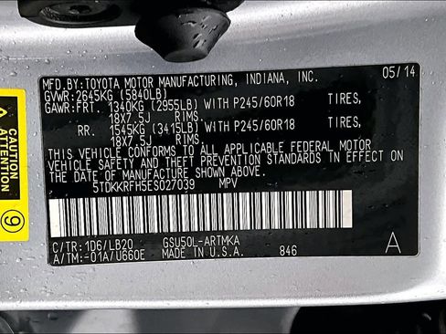 Used 2014 Toyota Highlander XLE image 36