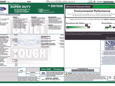 Used 2024 Ford F250 XLT w/ Black Appearance Package image 2