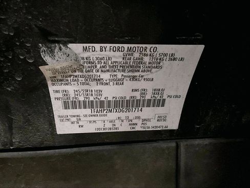 Used 2013 Ford Taurus Police Interceptor AWD image 32