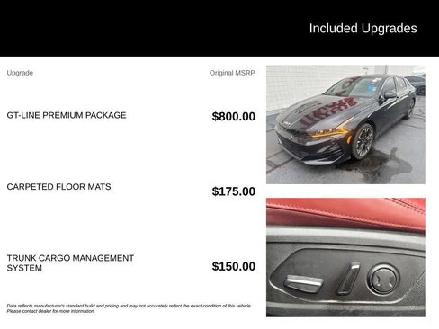 Used 2023 Kia K5 GT-Line w/ GT-Line Premium Package FWD image 7