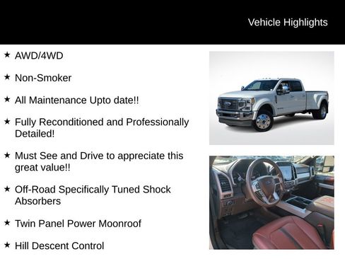 Used 2022 Ford F450 King Ranch w/ King Ranch Ultimate Package image 26