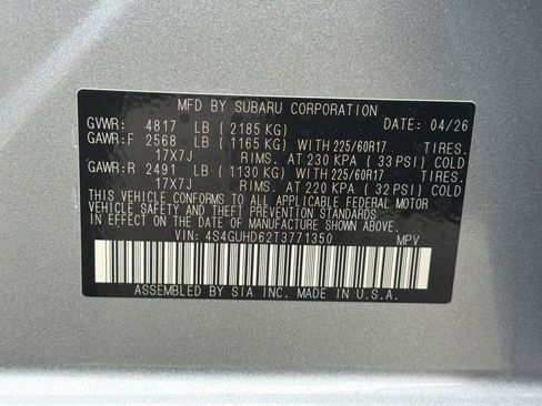 New 2026 Subaru Crosstrek 2.0i Premium AWD/4WD image 31